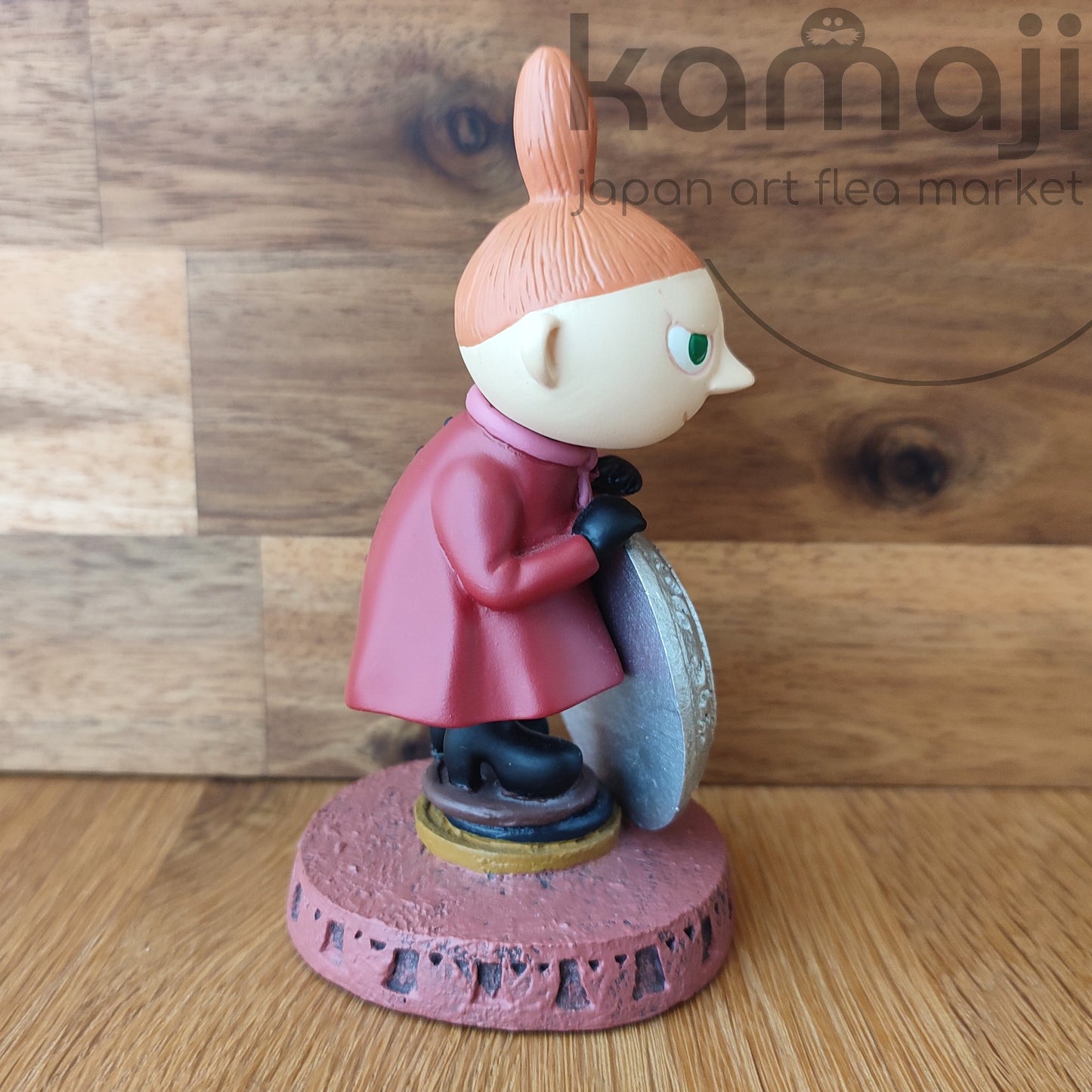 Vintage* Official Moomins Little My Japanese Figure/Clock • Moomintroll Home Decor/Interior Diorama