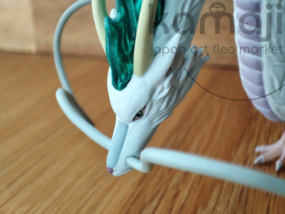Official Ghibli Spirited Away Figure • Haku Dragon Figurine/Home Decor/Interior Diorama • Ghibli Park Exclusive