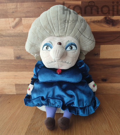 Official Ghibli Spirited Away Plush Toy • Yubaba Stuffed Animal/Figure • Ghibli Exhibition Exclusive