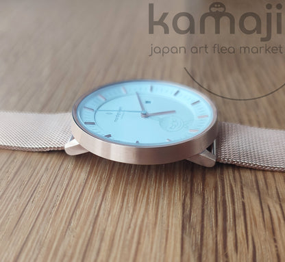 Offizielle Mumins Nordgreen Armbanduhr • Little My Roségoldene japanische Uhren • Limitierte Auflage: 1000 Stück