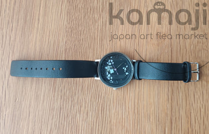 Vintage* Offizielle Ghibli Totoro Schwarze Armbanduhr • Mein Nachbar Totoro 30. Jubiläum Uhren • ALBA Seiko lim. 1000