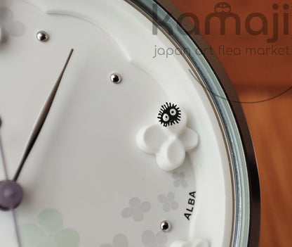 Montre-bracelet officielle Ghibli Totoro noire • Montres commémoratives du 30e anniversaire de Mon Voisin Totoro • ALBA Seiko, édition limitée à 1000 exemplaires