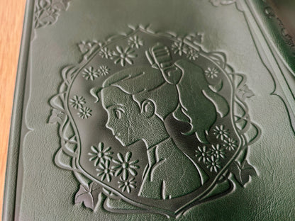 Vintage* Official Ghibli Arrietty the Borrower Green Leather Book Cover