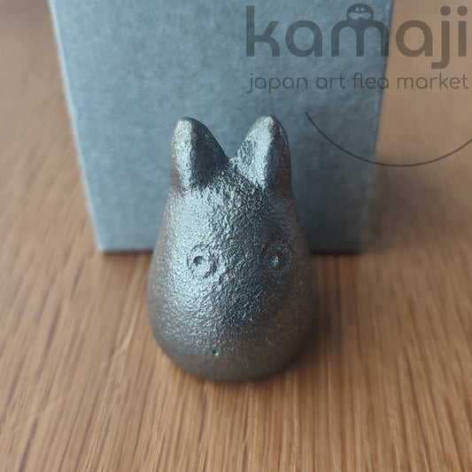 Vintage* Official Ghibli Totoro Iron Paperweight • Small Totoro Handmade Figure/Home Decor • Ghibli Exhibition Exclusive