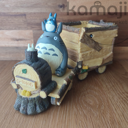 Vintage* Official Ghibli My Neighbor Totoro Planter • Totoro on the Train Home Decor/Diorama