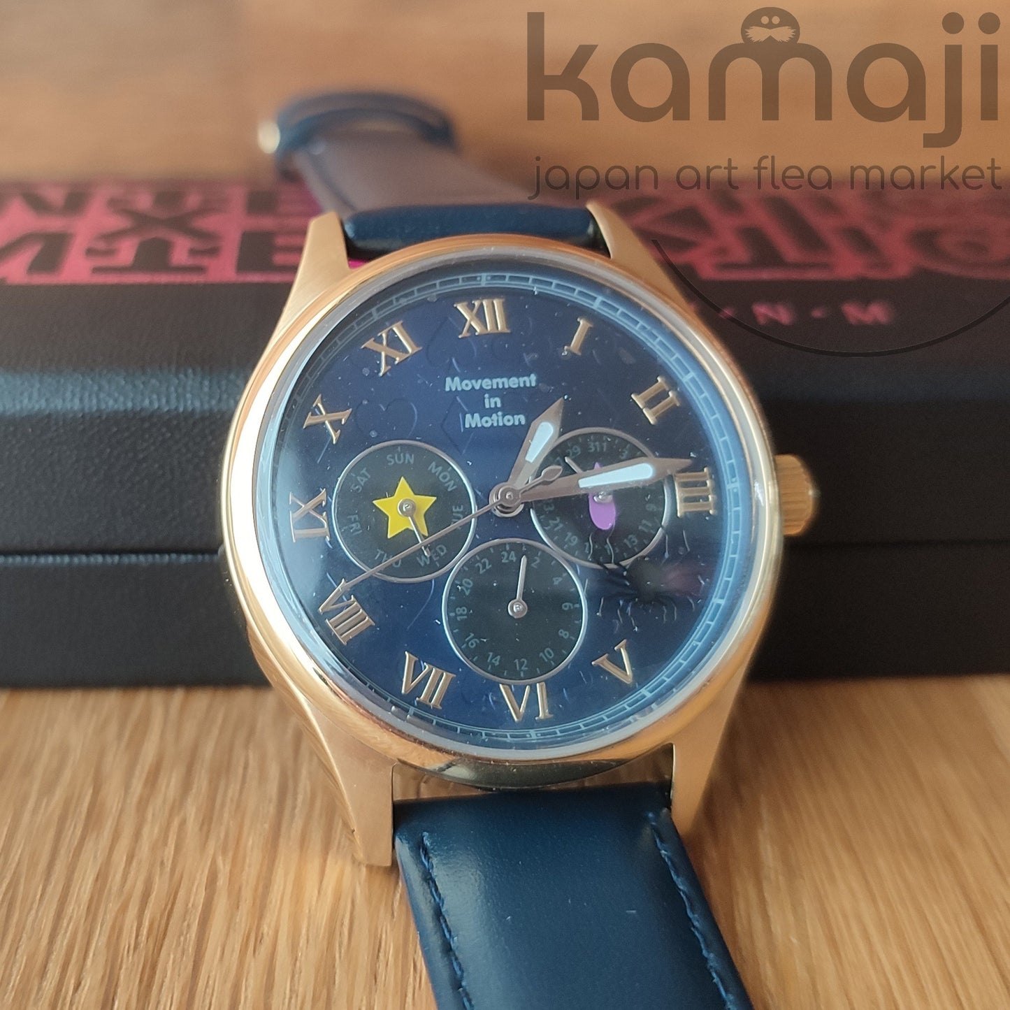 Offizielle Hunter x Hunter Hisoka Morow Armbanduhr • Lila/Blau Japanische Uhren • TiCTAC