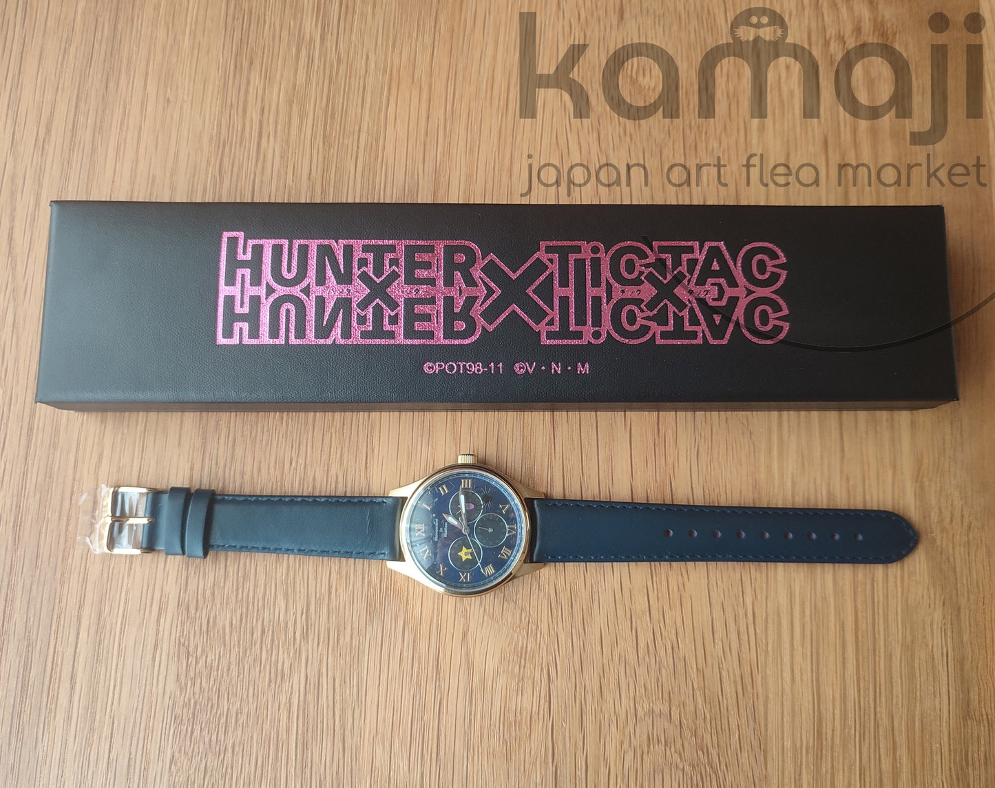 Offizielle Hunter x Hunter Hisoka Morow Armbanduhr • Lila/Blau Japanische Uhren • TiCTAC