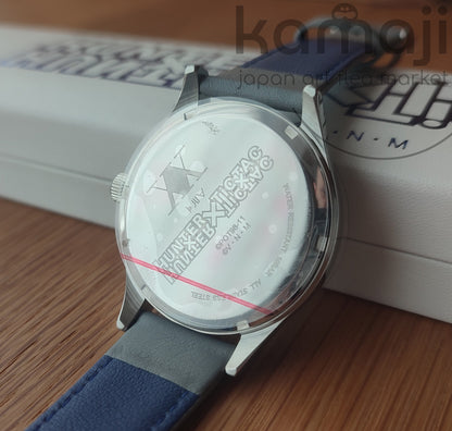 Offizielle Hunter x Hunter Killua Zoldyck Armbanduhr • Silber/Graue japanische Uhren • TiCTAC