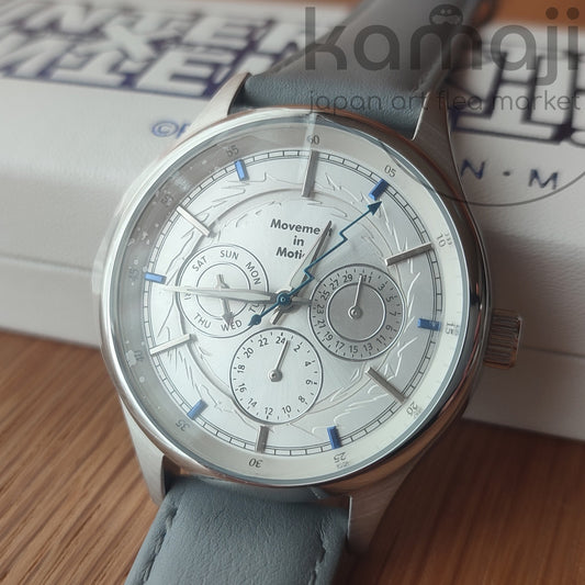 Offizielle Hunter x Hunter Killua Zoldyck Armbanduhr • Silber/Graue japanische Uhren • TiCTAC