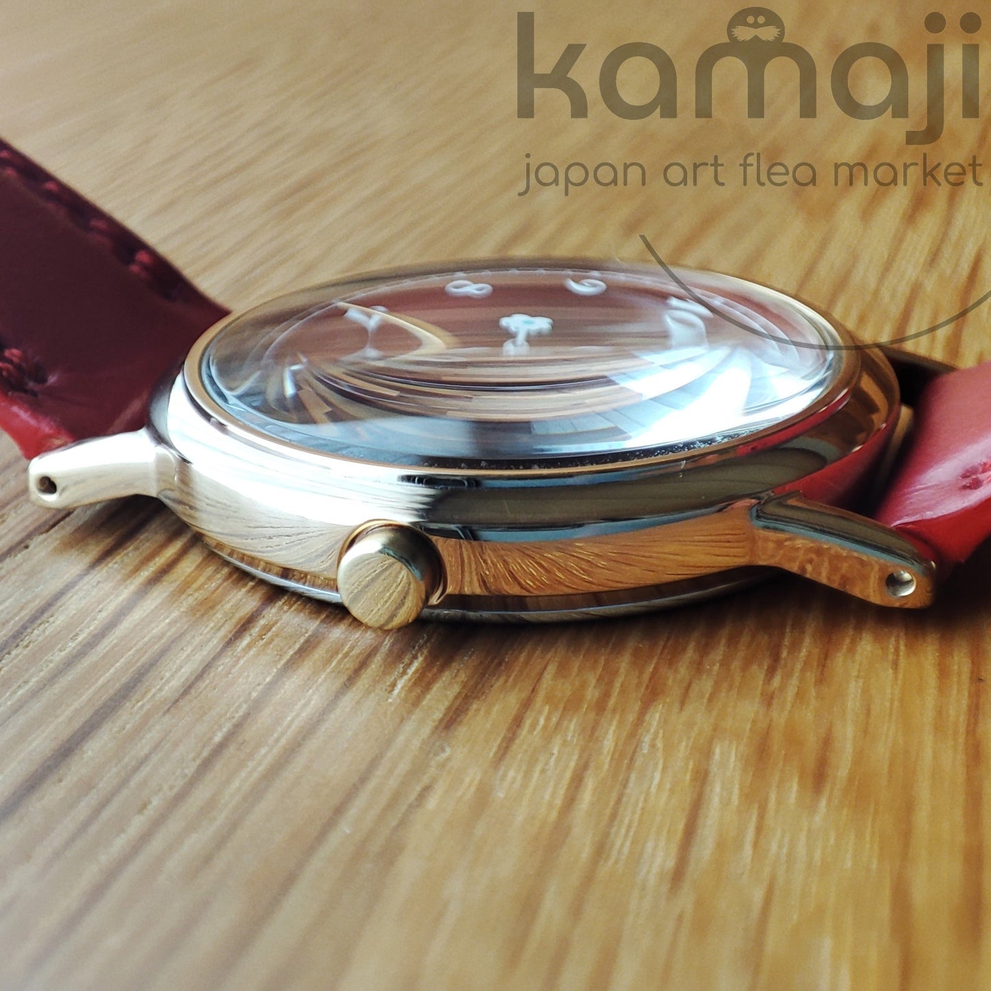 Official Moomins SEIKO Wrist Watch • Little My Red/Golden Japanese Watches • Lim. 2000