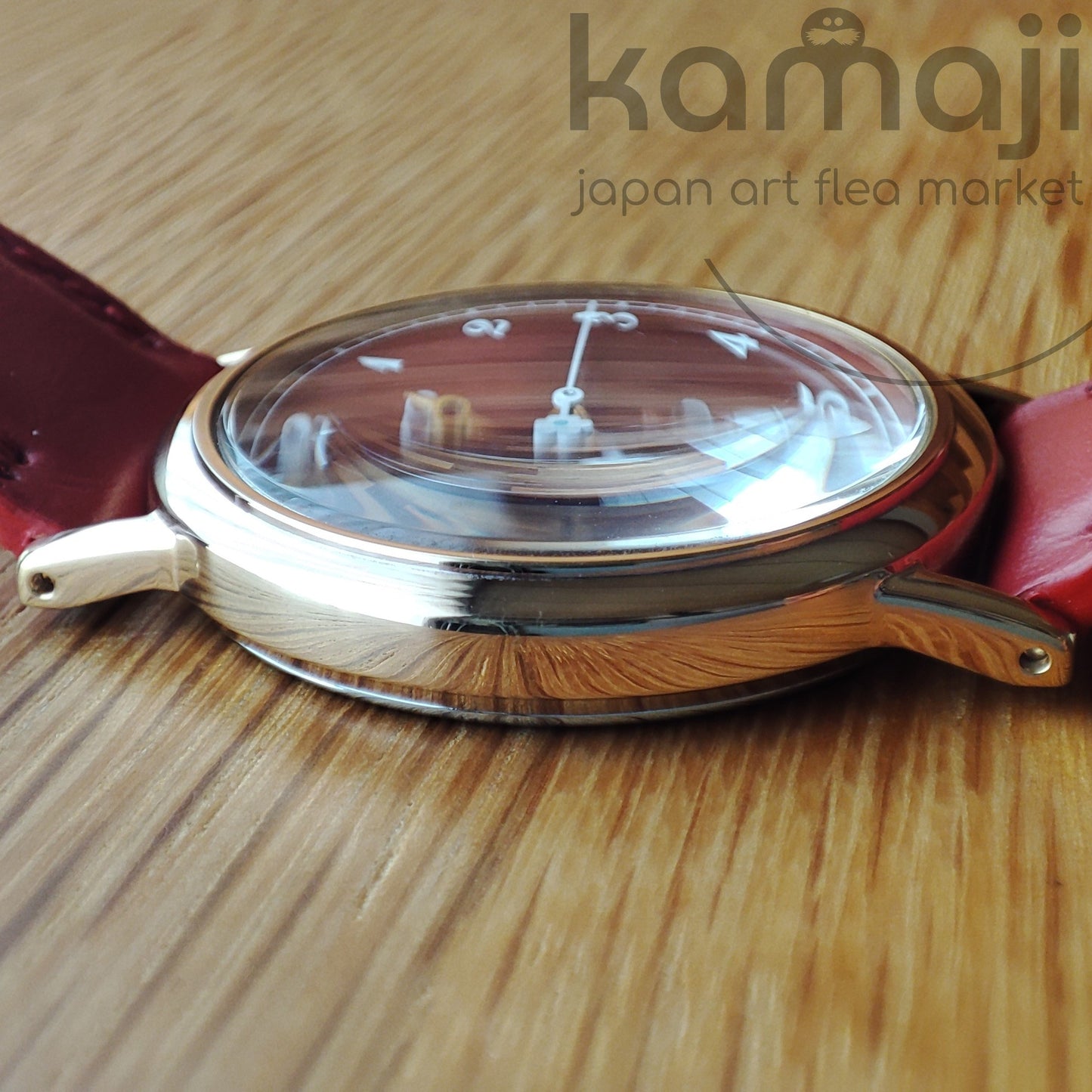 Official Moomins SEIKO Wrist Watch • Little My Red/Golden Japanese Watches • Lim. 2000