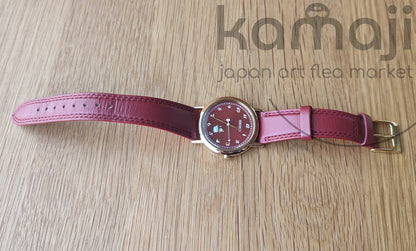 Official Moomins SEIKO Wrist Watch • Little My Red/Golden Japanese Watches • Lim. 2000