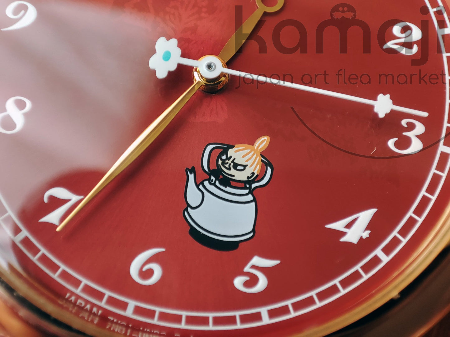Official Moomins SEIKO Wrist Watch • Little My Red/Golden Japanese Watches • Lim. 2000