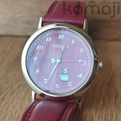 Official Moomins SEIKO Wrist Watch • Little My Red/Golden Japanese Watches • Lim. 2000