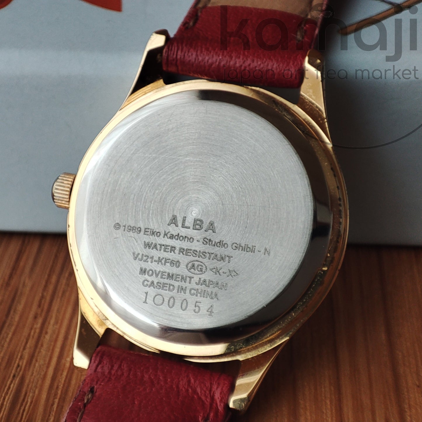 Offizielle Ghibli Kikis Lieferservice Armbanduhr • Japanische Anime-Uhren mit Jiji • ALBA Seiko