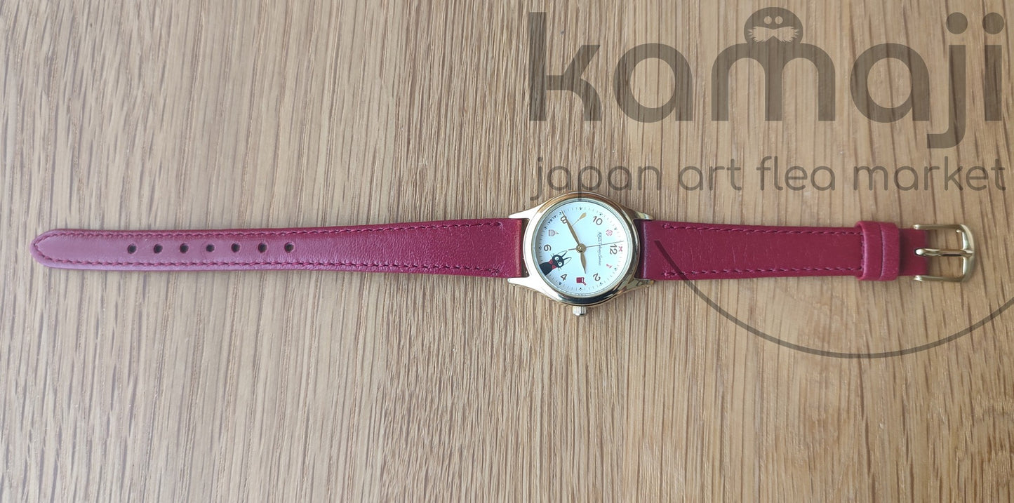 Offizielle Ghibli Kikis Lieferservice Armbanduhr • Japanische Anime-Uhren mit Jiji • ALBA Seiko