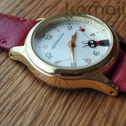 Offizielle Ghibli Kikis Lieferservice Armbanduhr • Japanische Anime-Uhren mit Jiji • ALBA Seiko