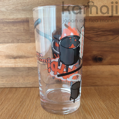 Official Ghibli Calcifer Pop Art Glass/Cup • Howls Moving Castle Japanese Tableware/Glassware