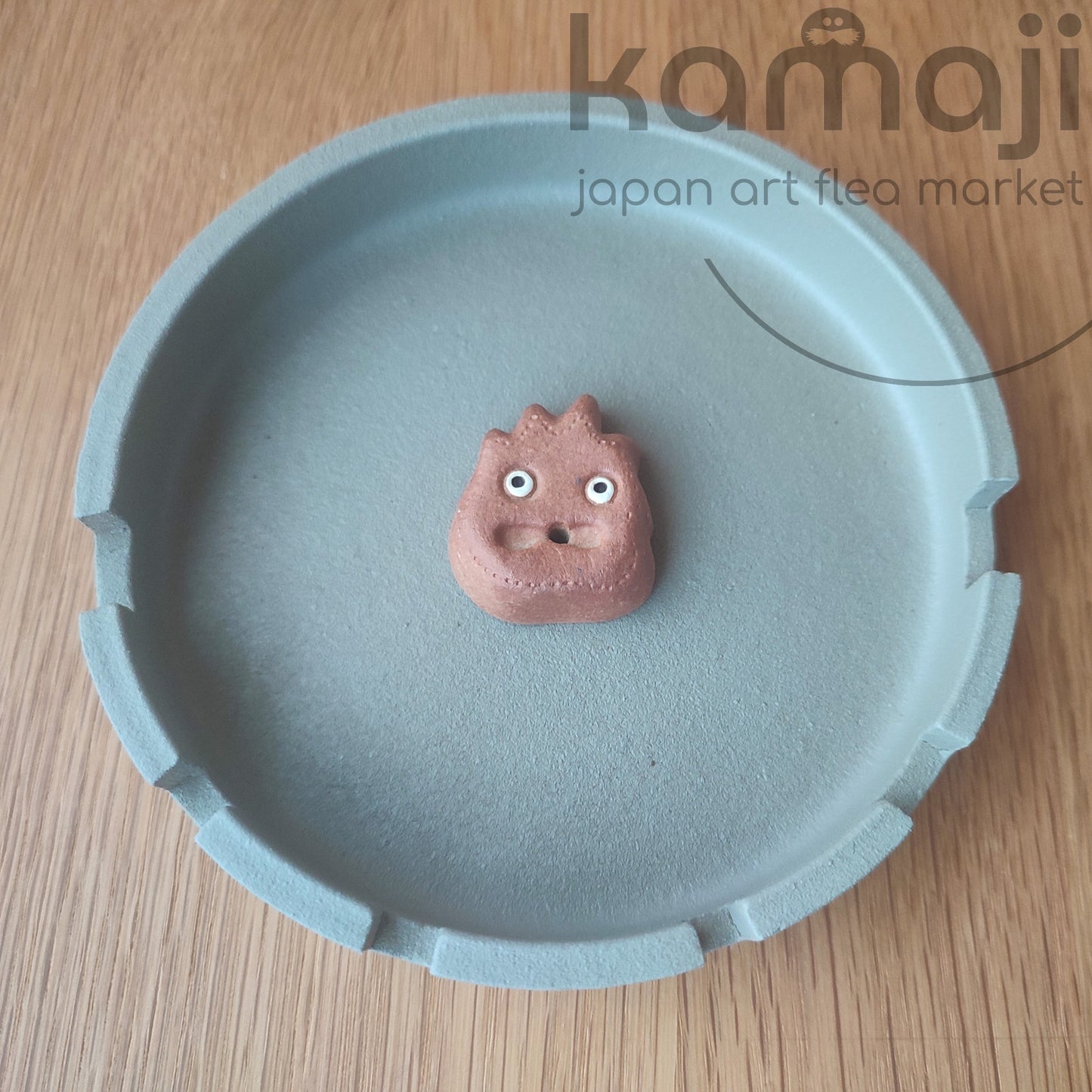 Official Ghibli Howls Moving Castle Incense Burner/Mosquito Coil with Calcifer • Ghibli Park Exclusive