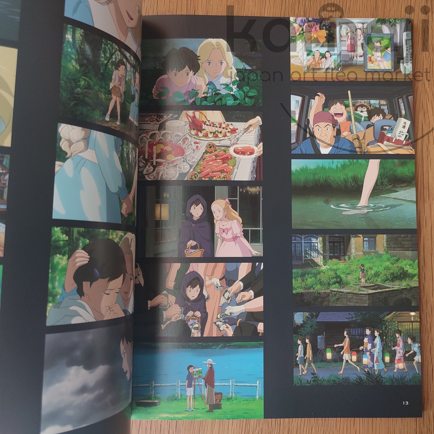Vintage* Official Ghibli Marnie Taneda Yohei Exhibition Guide • When Marnie Was There Anime Art Book
