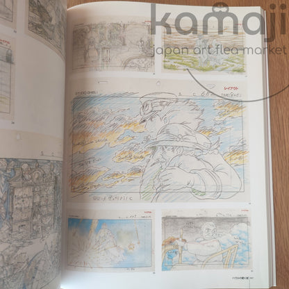Vintage* Official Ghibli Layout Designs Exhibition Catalog 2008 • Japanese Painting Artbook