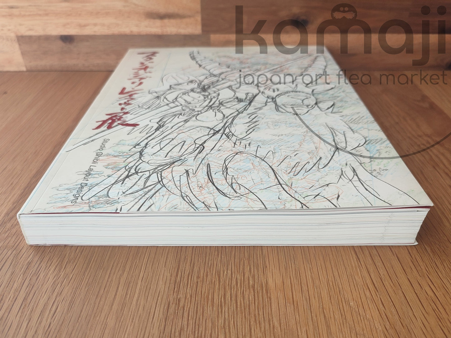 Vintage* Official Ghibli Layout Designs Exhibition Catalog 2008 • Japanese Painting Artbook