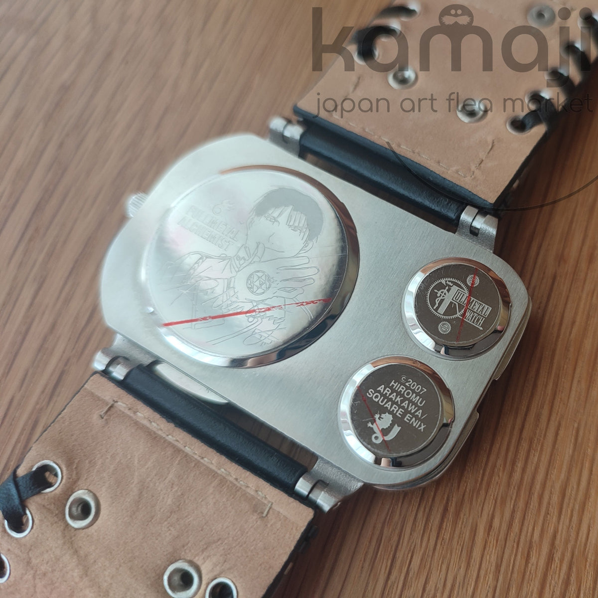 Vintage* Official Fullmetal Alchemist Automatic Wrist Watch • Japanese Anime Watches