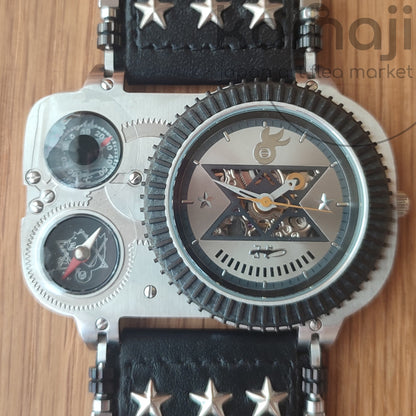 Vintage* Official Fullmetal Alchemist Automatic Wrist Watch • Japanese Anime Watches