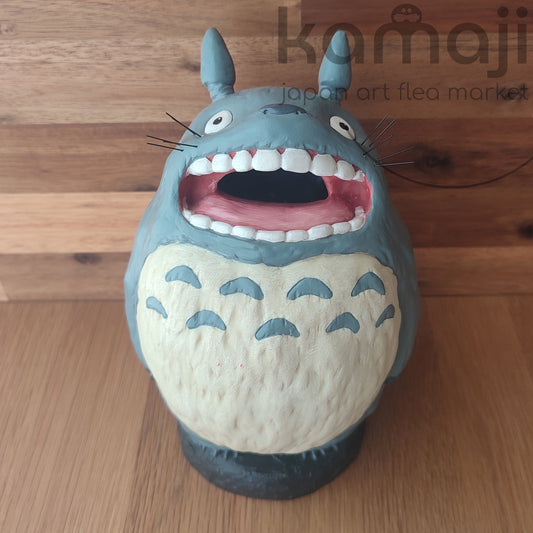 Vintage* Official Ghibli Totoro Piggy Bank Figure • My Neighbor Totoro Home Decor/Interior Diorama