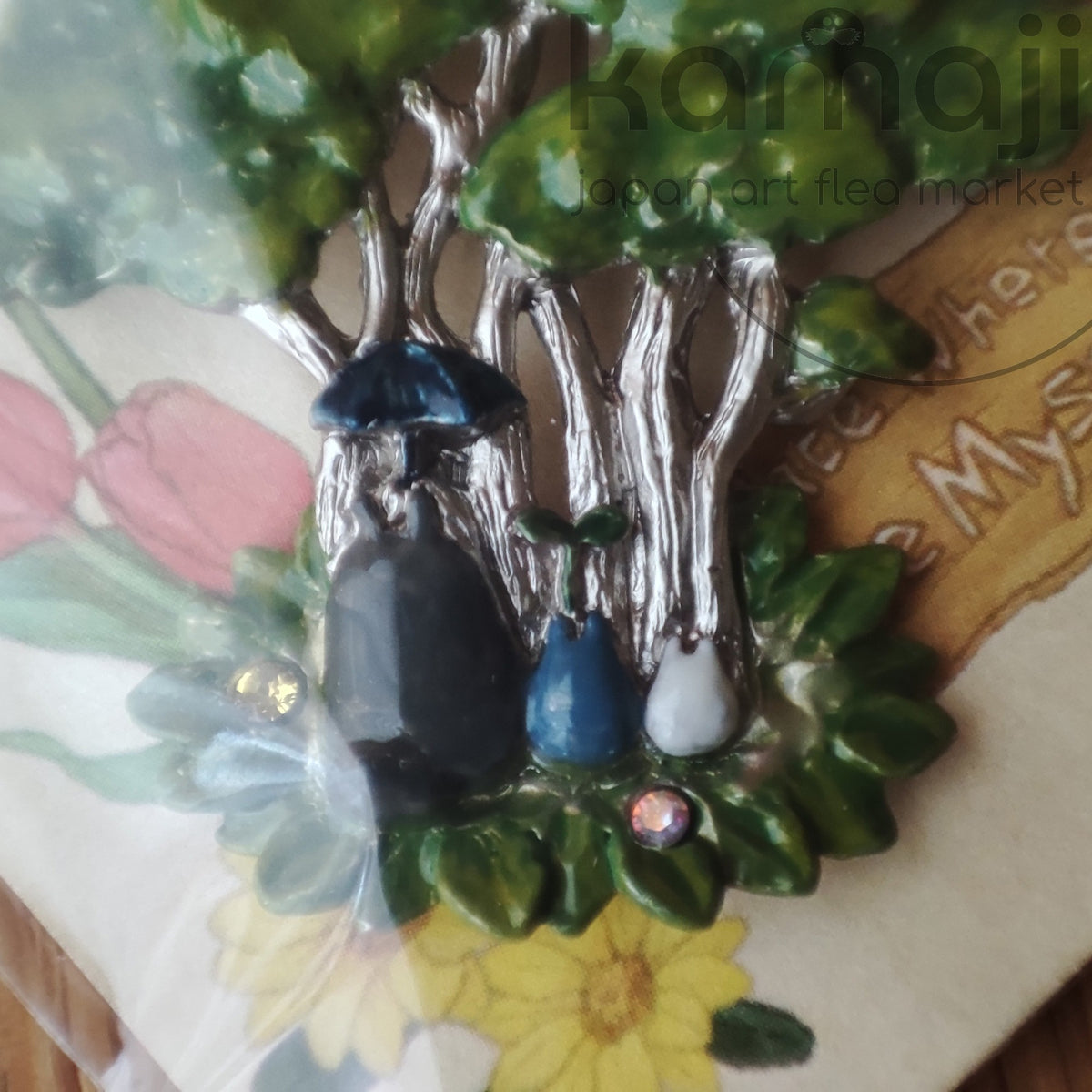 Official Ghibli My Neighbor Totoro Necklace • Totoro's Tree Pendant • Donguri Closet Exclusive (Copy)
