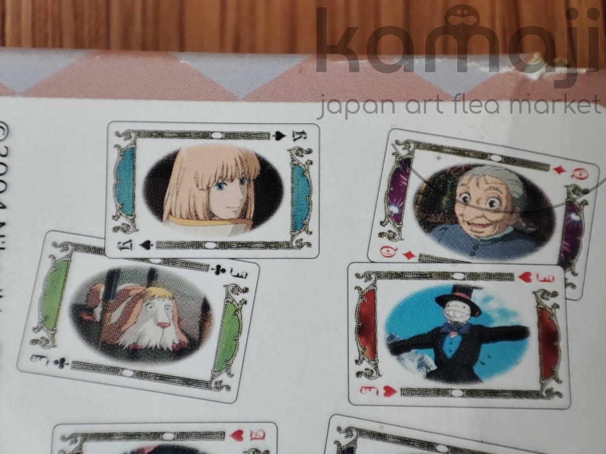 Vintage* Official Ghibli Howls Moving Castle 54 Playing Cards/Deck