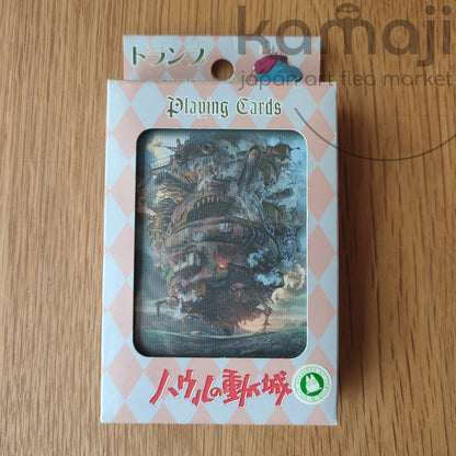 Vintage* Official Ghibli Howls Moving Castle 54 Playing Cards/Deck