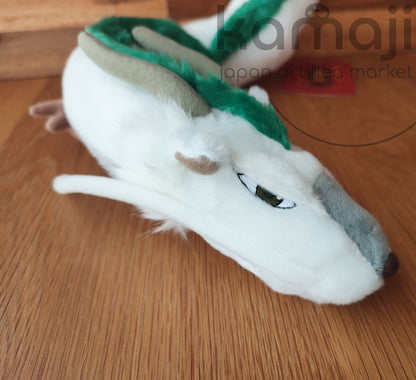 Official Ghibli Spirited Away Plush Toy • Haku Dragon Stuffed Animal • Ghibli Exhibition Exclusive