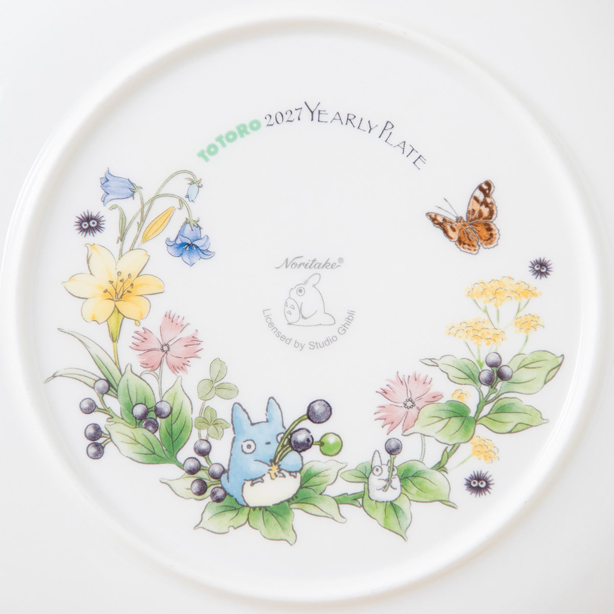 Pre-Order* Official Ghibli My Neighbor Totoro 2027 Noritake Commemorative Plate