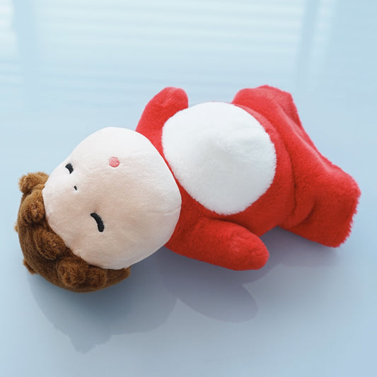 Official Ghibli Sleeping Ponyo Plush Toy • Ponyo on the Cliff Stuffed Animal