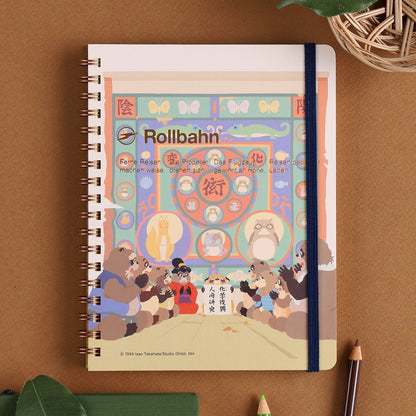 Official Ghibli Pom Poko Rollban Notebook • Japanese Stationery