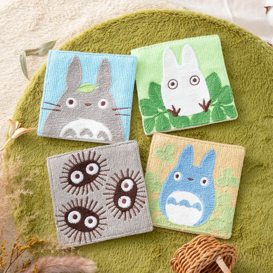 Official Ghibli Totoro Woven Coaster Set of 4 • My Neighbor Totoro Mat/Beermat/Drink Coaster