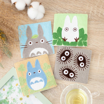 Official Ghibli Totoro Woven Coaster Set of 4 • My Neighbor Totoro Mat/Beermat/Drink Coaster