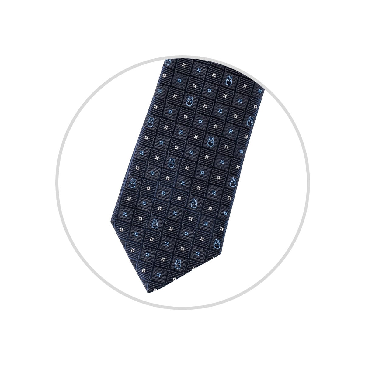 My Neighbor Totoro Blue Silk Necktie • Made in Japan