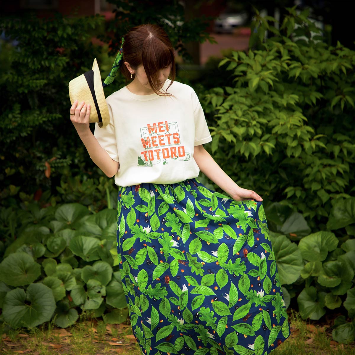 My Neighbor Totoro Skirt • Blue Hawaiian Style GBL