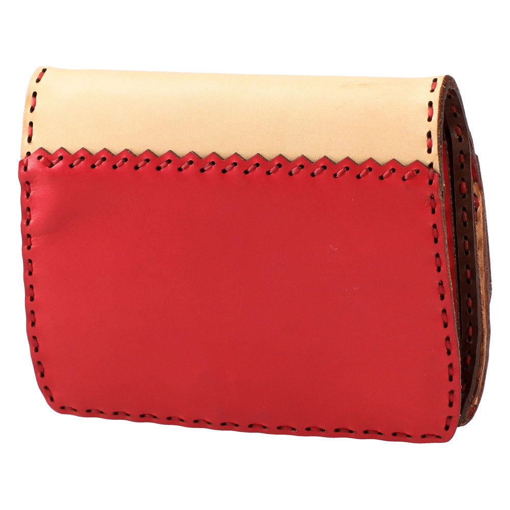 Official Ghibli Porco Rosso Handmade Genuine Leather Wallet • Crimson Pig Ojaga Design GBL