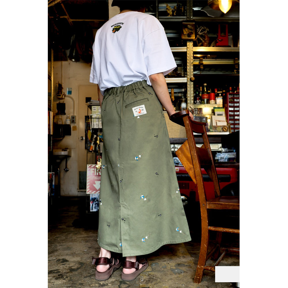 My Neighbor Totoro Skirt • Green Embroidery GBL