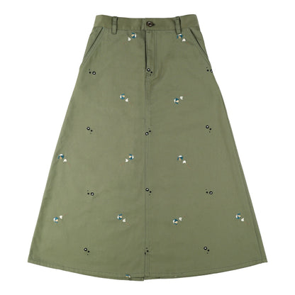 My Neighbor Totoro Skirt • Green Embroidery GBL