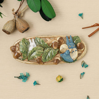 Official Studio Ghibli Totoro Hair Clip • My Neighbor Totoro Barrette • Japanese Handmade Jewelry