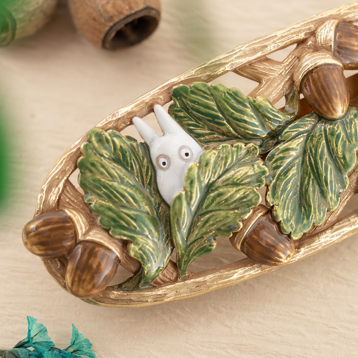 Official Studio Ghibli Totoro Hair Clip • My Neighbor Totoro