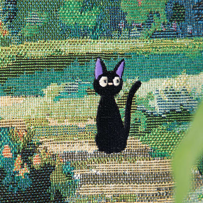 Official Ghibli Jiji and Okino's House Gobelin Tote Bag • Kiki's Delivery Service Shopping Shoulder Bag