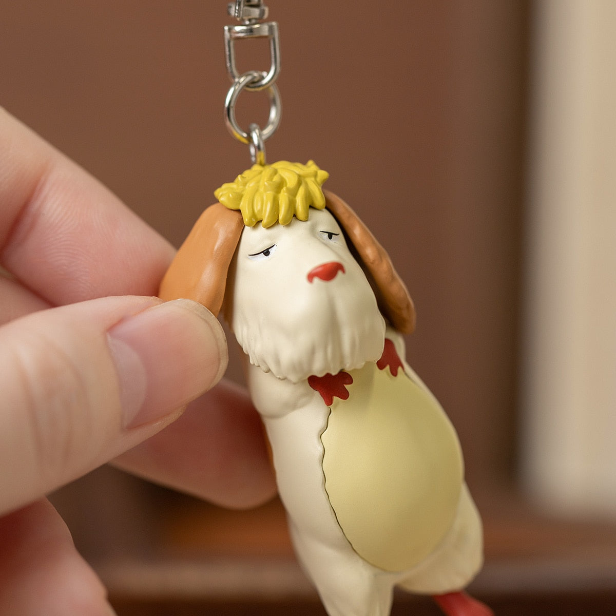 Official Ghibli Howls Moving Castle Keychain • Dangling Hin Bag Decor