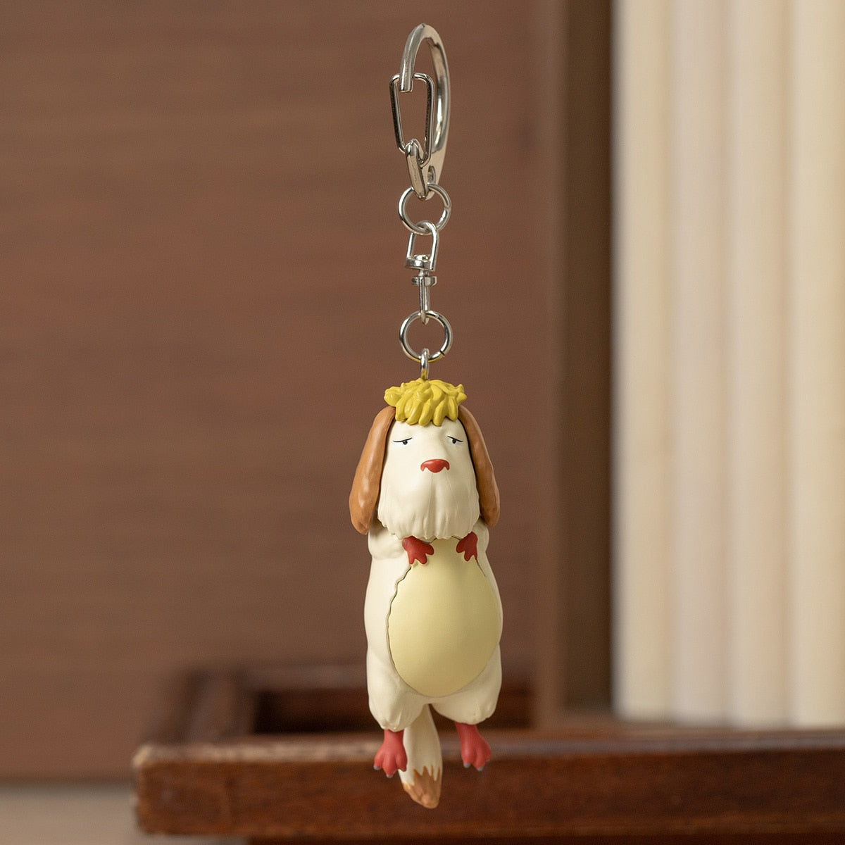Official Ghibli Howls Moving Castle Keychain • Dangling Hin Bag Decor