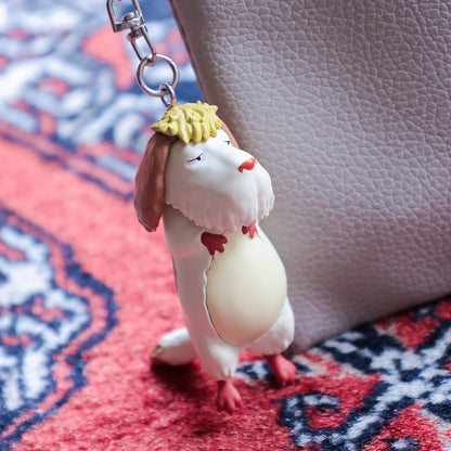Official Ghibli Howls Moving Castle Keychain • Dangling Hin Bag Decor