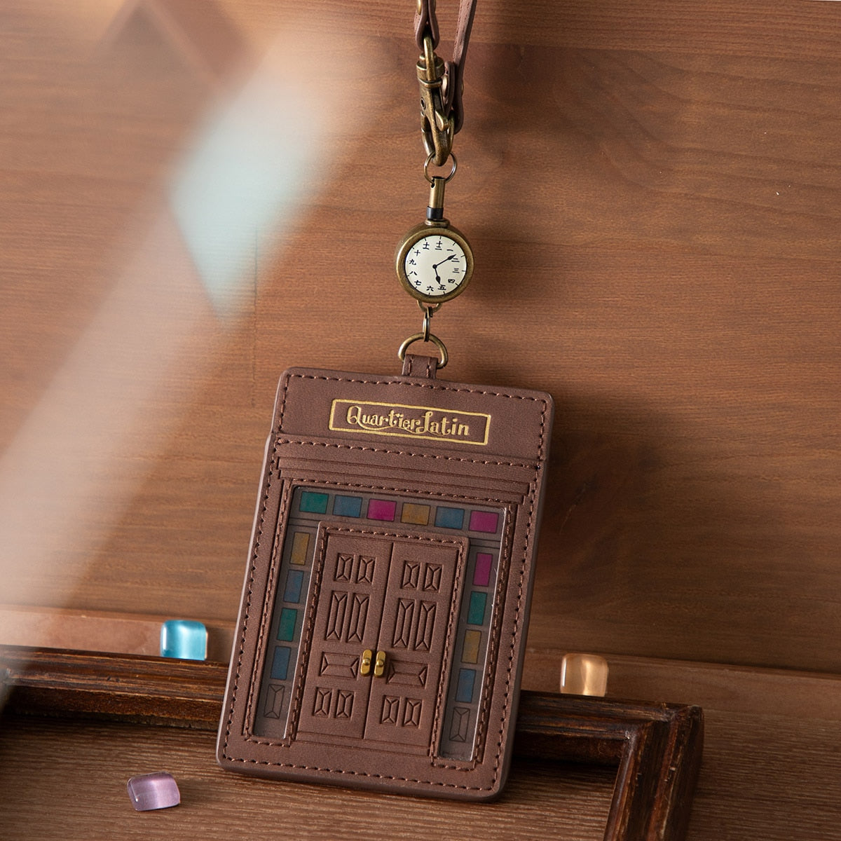 Official Ghibli From Up on Poppy Hill Card Case • Pass Holder/Bag Charm